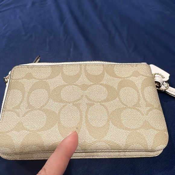 Coach Double corner zip wristlet - Picture 7 of 8